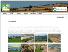 Tablet Screenshot of farmland-biodiversity.org